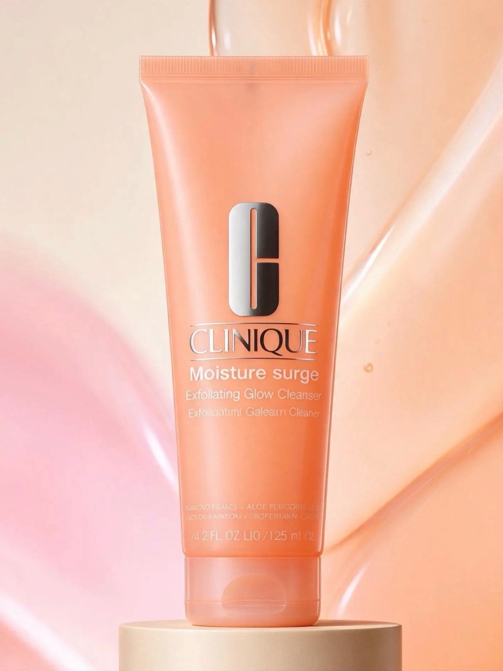 CLINIQUE Moisture Surge Exfoliating Glow Cleanser (4.2 oz / 125 ml) - NEW